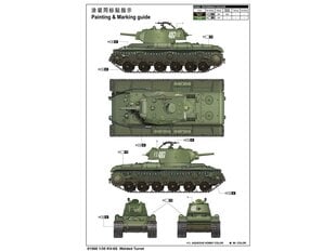 Plastikinis surenkamas modelis KV-8S Welded Turret, 1/35, 01568 kaina ir informacija | Konstruktoriai ir kaladėlės | pigu.lt