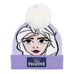 Kepurė mergaitėms Frozen, violetinė kaina ir informacija | Kepurės, pirštinės, šalikai mergaitėms | pigu.lt
