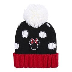 Детская шапка Minnie Mouse Чёрный цена и информация | Шапки, перчатки, шарфы для девочек | pigu.lt