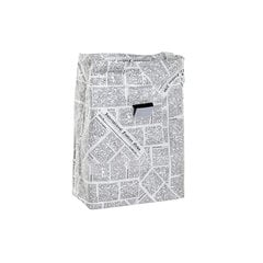 Priešpiečių dėžutė DKD Home Decor Terminis, balta - juoda, 20 x 10 x 28 cm kaina ir informacija | Maisto saugojimo  indai | pigu.lt