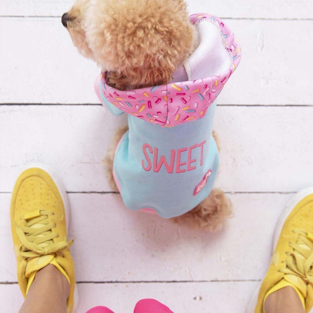 Studio Pets megztinis, mėlyna, rožinė цена и информация | Drabužiai šunims | pigu.lt