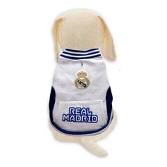 Megztinis Real Madrid C.F., baltas/mėlynas цена и информация | Одежда для собак | pigu.lt