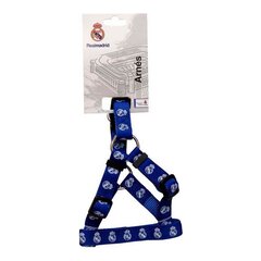 Petnešos Real Madrid C.F., mėlynos цена и информация | Ошейники, подтяжки для собак | pigu.lt