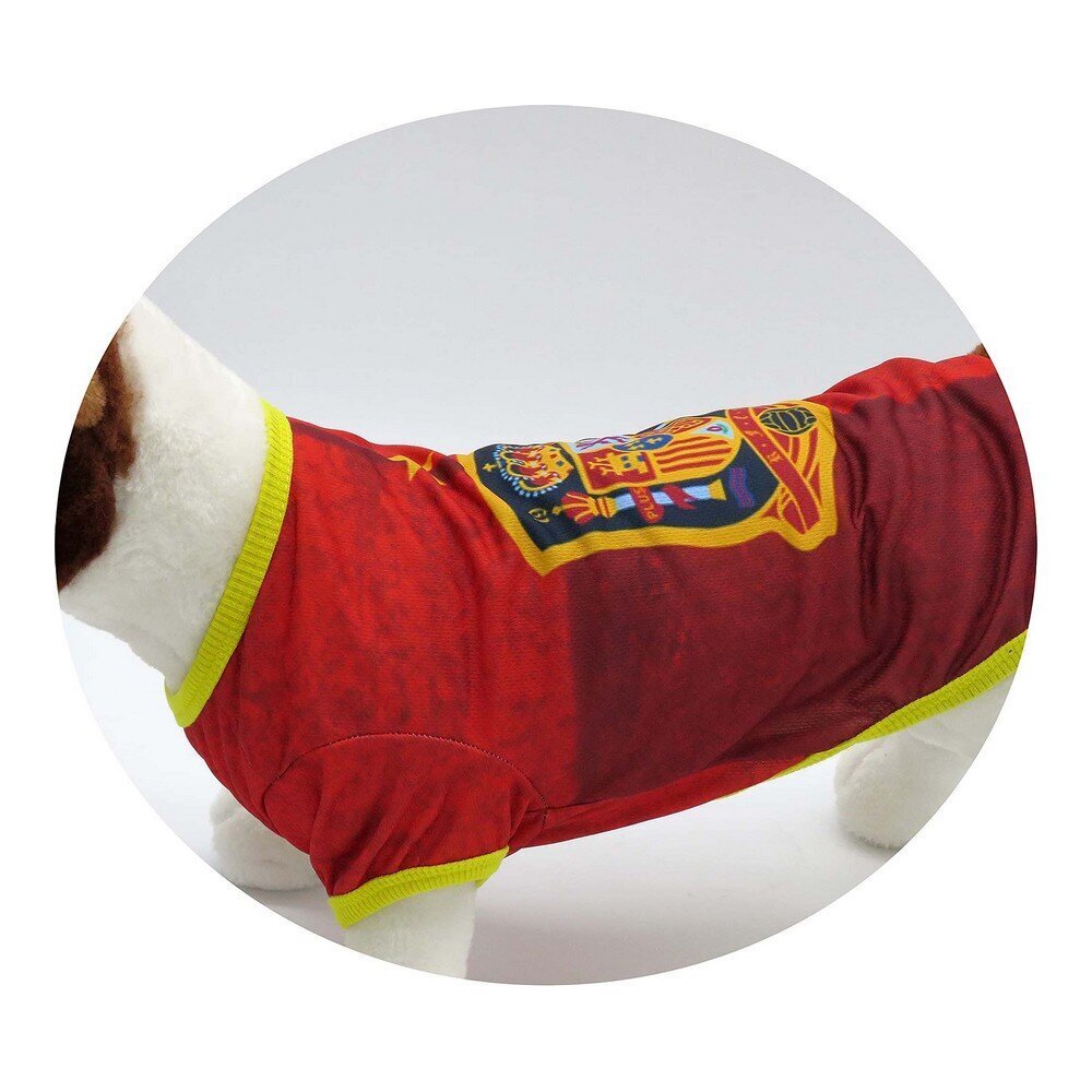 Marškinėliai RFEF, raudoni цена и информация | Drabužiai šunims | pigu.lt