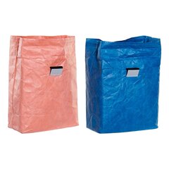 Priešpiečių dėžutė DKD Home Decor, mėlyna - oranžinė, 20 x 10 x 28 cm kaina ir informacija | Maisto saugojimo  indai | pigu.lt