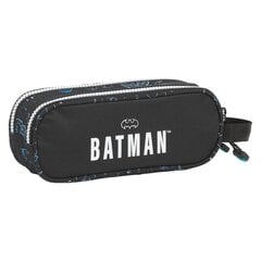 Двойной пенал Bat-Tech Batman M513 Чёрный (21 x 8 x 6 cm) kaina ir informacija | Пеналы | pigu.lt