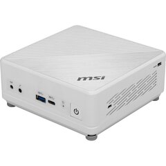 MSI Cubi 5 10M-254EU Intel® Core® i3-10110U 8 GB DDR4 256 GB SSD Белый цена и информация | Стационарные компьютеры | pigu.lt
