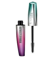 Blakstienų tušas Rimmel London Wonder´Extension, 11 ml, 001 Very Black kaina ir informacija | Akių šešėliai, pieštukai, blakstienų tušai, serumai | pigu.lt