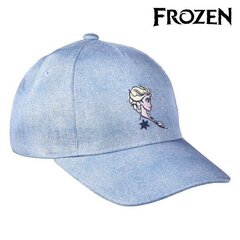 Детская кепка Frozen, светло синяя (53 cм) цена и информация | Шапки, перчатки, шарфы для девочек | pigu.lt