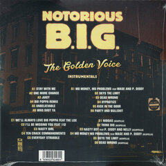 Vinilo plokštelė Notorious B.I.G. - The Golden Voice (Instrumentals), 2LP, 12" vinyl record kaina ir informacija | Vinilinės plokštelės, CD, DVD | pigu.lt