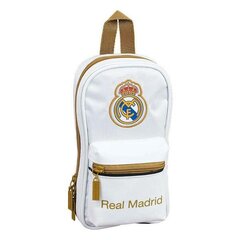 Kuprinė su pieštuko dėklu Real Madrid C.F. 19/20 kaina ir informacija | Kuprinės mokyklai, sportiniai maišeliai | pigu.lt