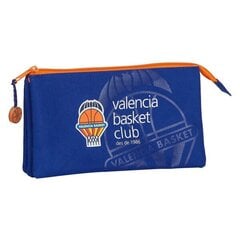 Несессер Valencia Basket Синий Оранжевый цена и информация | Пеналы | pigu.lt