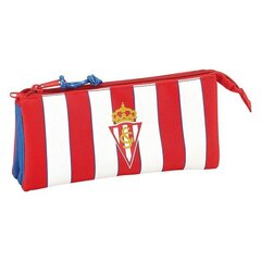 Несессер Real Sporting de Gijón Красный цена и информация | Пеналы | pigu.lt