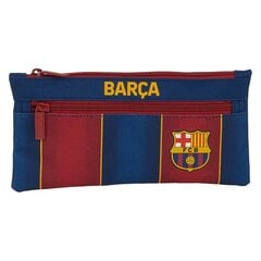 футляр F.C. Barcelona M513 Тёмно Бордовый Тёмно Синий (21 x 8 x 6 cm) цена и информация | Пеналы | pigu.lt