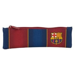 футляр F.C. Barcelona M513 Тёмно Бордовый Тёмно Синий (21 x 8 x 6 cm) цена и информация | Пеналы | pigu.lt