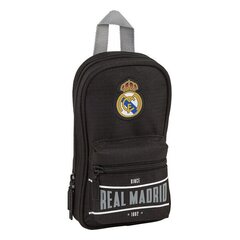 Пенал-рюкзак Real Madrid C.F. 1902 Чёрный цена и информация | Пеналы | pigu.lt