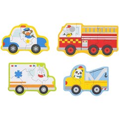 Edukacinė dėlionė Pagalbos transportas kaina ir informacija | Dėlionės (puzzle) | pigu.lt