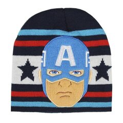 Kepurė berniukams The Avengers Captain America , mėlyna kaina ir informacija | Kepurės, pirštinės, šalikai berniukams | pigu.lt