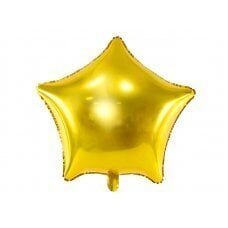 Воздушный шар из фольги Star, 70 см, золото цена и информация | Шарики | pigu.lt