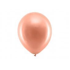 Lateksinis balionas, apvalus, rožinis, 30 cm kaina ir informacija | Balionai | pigu.lt