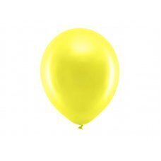 Balionas - lateksinis, apvalus , geltonas, 30cm. dydis kaina ir informacija | Balionai | pigu.lt