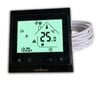 Grindinio šildymo tinklelis Wellmo MAT (dydis 1 m2) + programuojamas termostatas WTH-51.36 NEW BLACK (juodas) kaina ir informacija | Grindų ir veidrodžių šildymo kilimėliai | pigu.lt