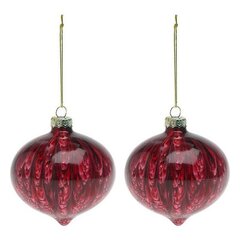 Ёлочные шарики (2 pcs) 112490 цена и информация | Рождественское украшение CA1031, 10 см | pigu.lt