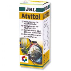 Vitaminai žuvims JBL Atvitol 50 ml kaina ir informacija | Akvariumai ir jų įranga | pigu.lt