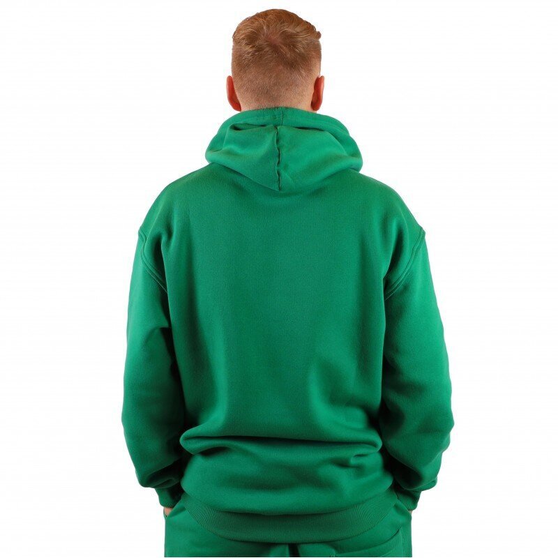 Džemperis vyrams Hoodie Green, žalias kaina ir informacija | Džemperiai vyrams | pigu.lt