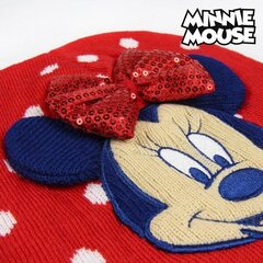 Кепка Minnie Mouse 74350 Красный (Один размер) цена и информация | Шапки, перчатки, шарфы для девочек | pigu.lt