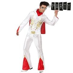 Kostiumas suaugusiems - Elvis Preslis, 4 vnt. kaina ir informacija | Karnavaliniai kostiumai | pigu.lt