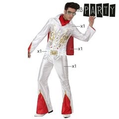 Kostiumas suaugusiems - Elvis Preslis, 4 vnt. kaina ir informacija | Karnavaliniai kostiumai | pigu.lt