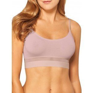 Sloggi формованный бюстгальтер без косточек WOW Comfort 2.0 P Dusty Pink,  XS цена