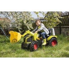 Pedalinis traktorius Rolly Toys Claas X-Trac Premium, geltonas kaina ir informacija | Žaislai berniukams | pigu.lt