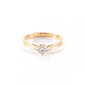 Auksinis žiedas su briliantu ZGAJR19135Y kaina ir informacija | Žiedai | pigu.lt