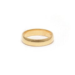 Обручальное кольцо из жёлтого золота, с комфортной посадкой ZG4MM/1Y цена и информация | Кольцо | pigu.lt