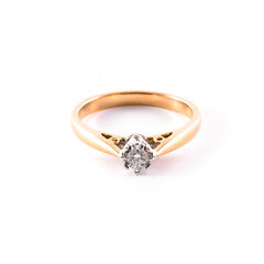 Золотое кольцо ZGRP-02904VL цена и информация | Кольцо | pigu.lt