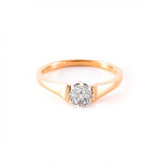 Золотое кольцо ZGRP-02273 цена и информация | Кольцо | pigu.lt