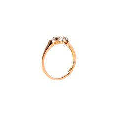 Золотое кольцо с бриллиантами ZGR27093DI цена и информация | Кольцо | pigu.lt
