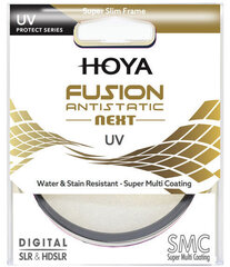 Hoya filter UV Fusion Antistatic Next 49mm kaina ir informacija | Filtrai objektyvams | pigu.lt