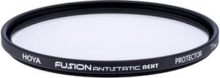 Hoya фильтр Fusion Antistatic Next Protector 55mm цена и информация | Фильтры для объективов | pigu.lt