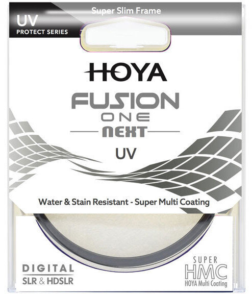 Hoya filter UV Fusion One Next 49mm цена и информация | Filtrai objektyvams | pigu.lt