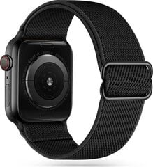 Tech-Protect watch strap Mellow Apple Watch 3/4/5/6/7/SE 42/44/45mm, black цена и информация | Аксессуары для смарт-часов и браслетов | pigu.lt