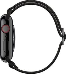 Tech-Protect watch strap Mellow Apple Watch 3/4/5/6/7/SE 42/44/45mm, black цена и информация | Аксессуары для смарт-часов и браслетов | pigu.lt