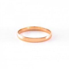Auksinis vestuvinis žiedas ZG3MM kaina ir informacija | Žiedai | pigu.lt