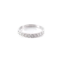Серебряное кольцо с цирконами SGR58RA3993 SGR58RA3993 цена и информация | Кольцо | pigu.lt