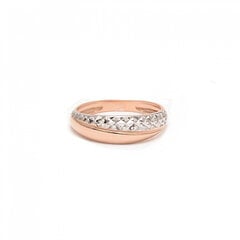 Золотое кольцо с белым родием ZGYZ1826 цена и информация | Кольцо | pigu.lt
