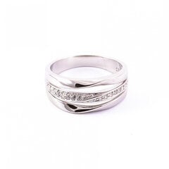 Серебряное кольцо SGKLR11159B цена и информация | Кольцо | pigu.lt