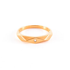 Auksinis žiedas ZGKC02473R5RD kaina ir informacija | Žiedai | pigu.lt