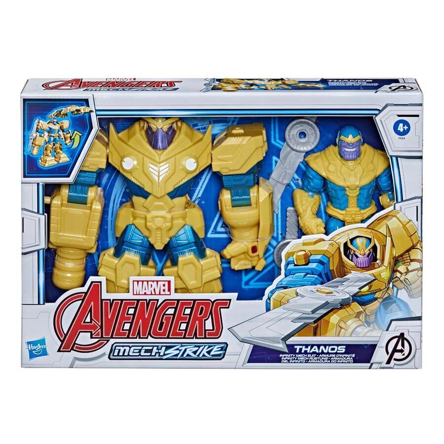 Tanosas su šarvais Avengers Mech Strike, 18 cm kaina ir informacija | Žaislai berniukams | pigu.lt